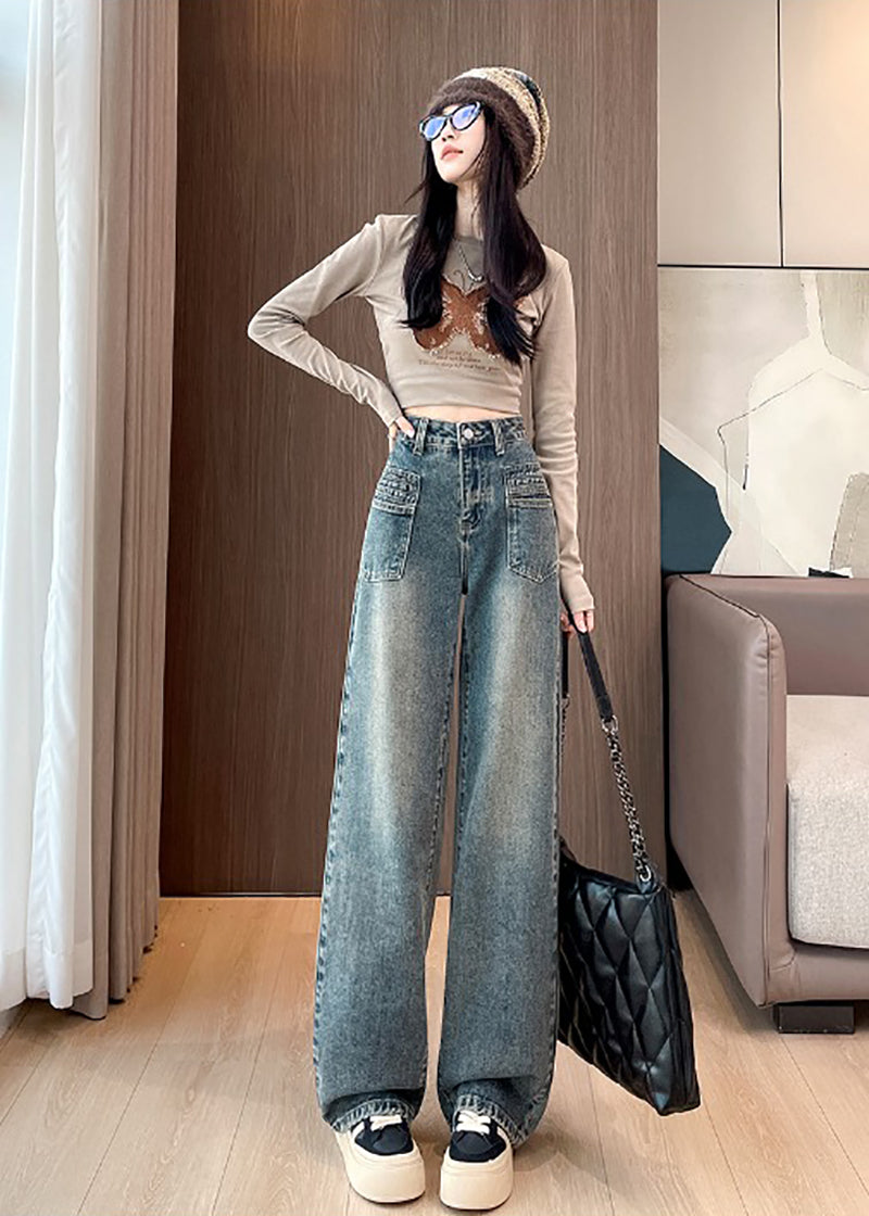 Mid-Rise Mom Fit Jeans