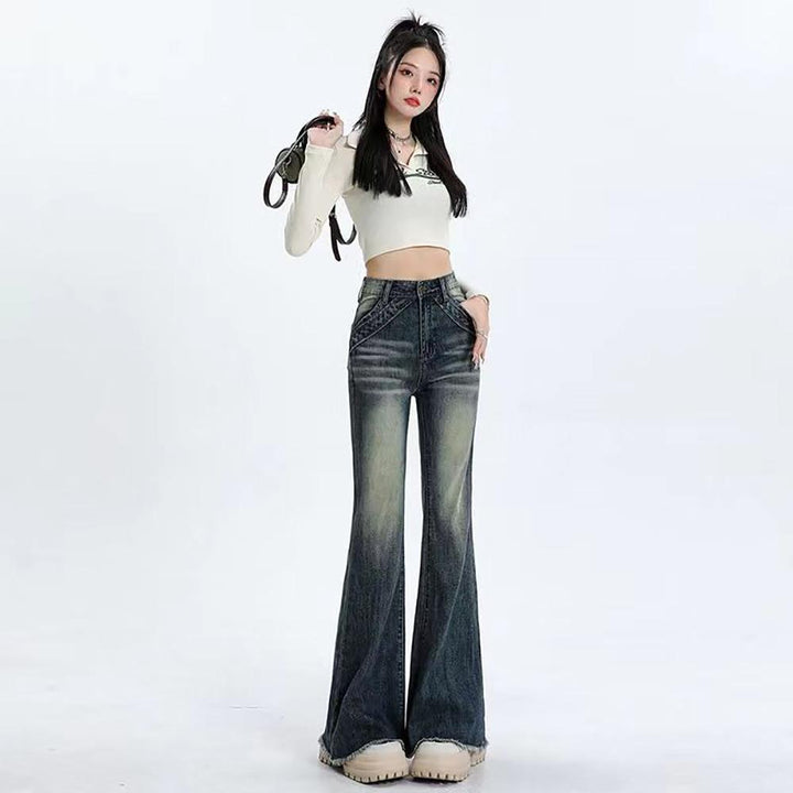 Mid-Rise Bootcut Jeans