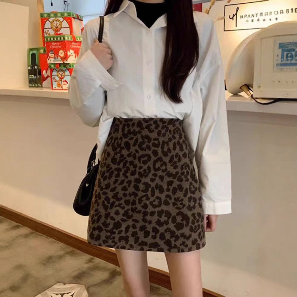 A-Line Above Knee Skirt