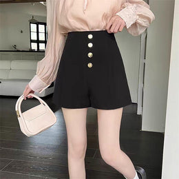 Women Mid-Rise Hot Pants Shorts