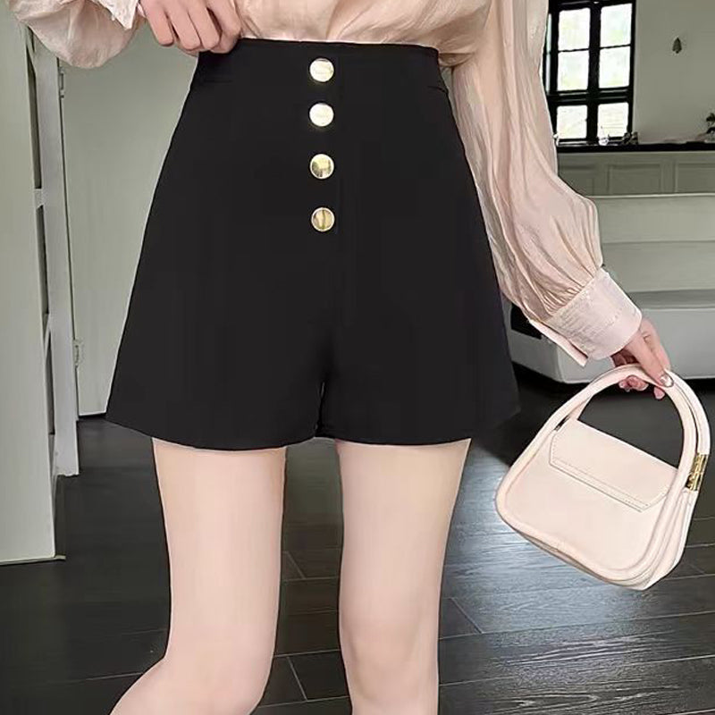 Women Mid-Rise Hot Pants Shorts