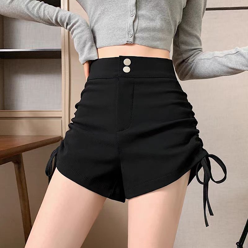 Women Solid Hot Pants Shorts