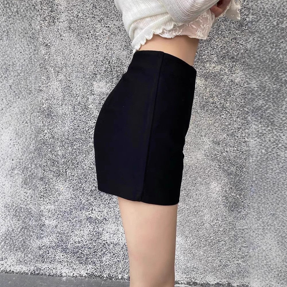 Solid Mid-Rise Regular Shorts