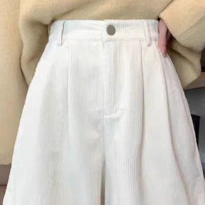 Solid High-Rise Regular Shorts