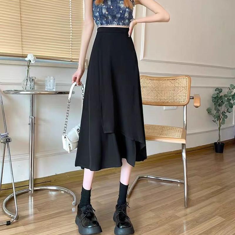A-Line Midi Skirt