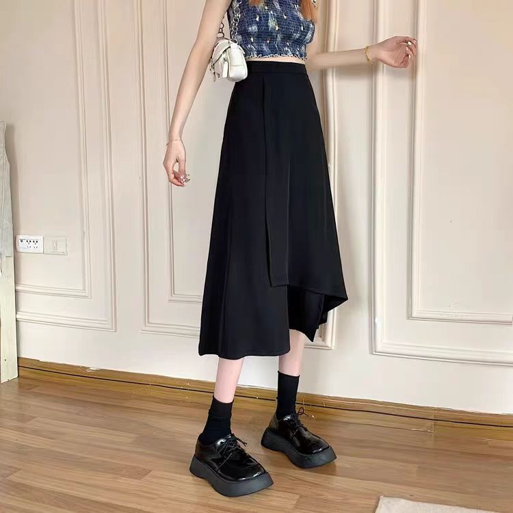 A-Line Midi Skirt