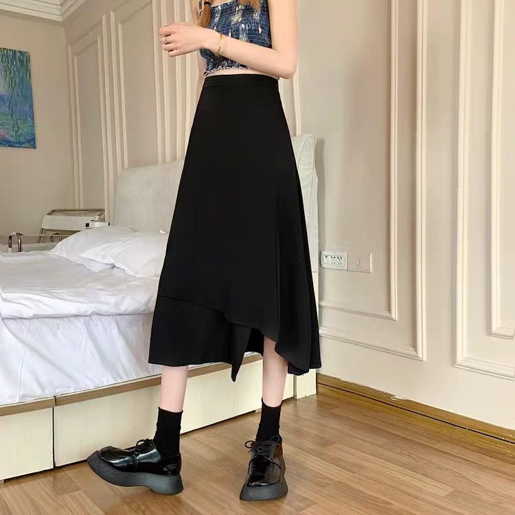 A-Line Midi Skirt
