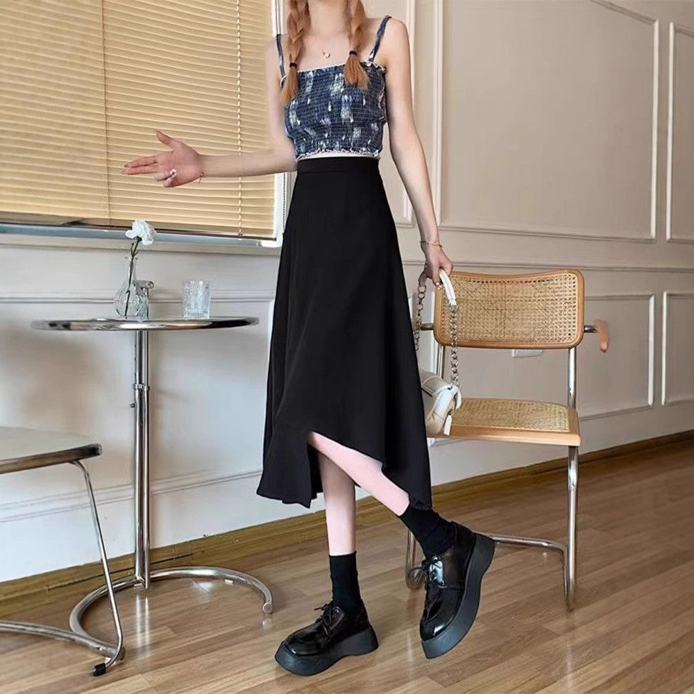 A-Line Midi Skirt