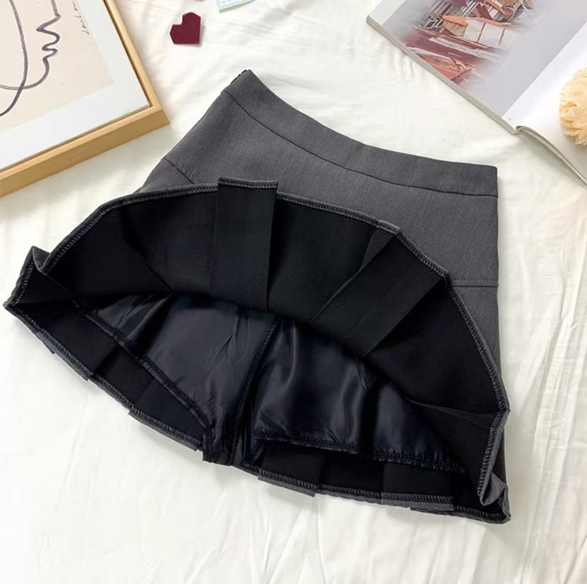 Solid Trumpet Skirt