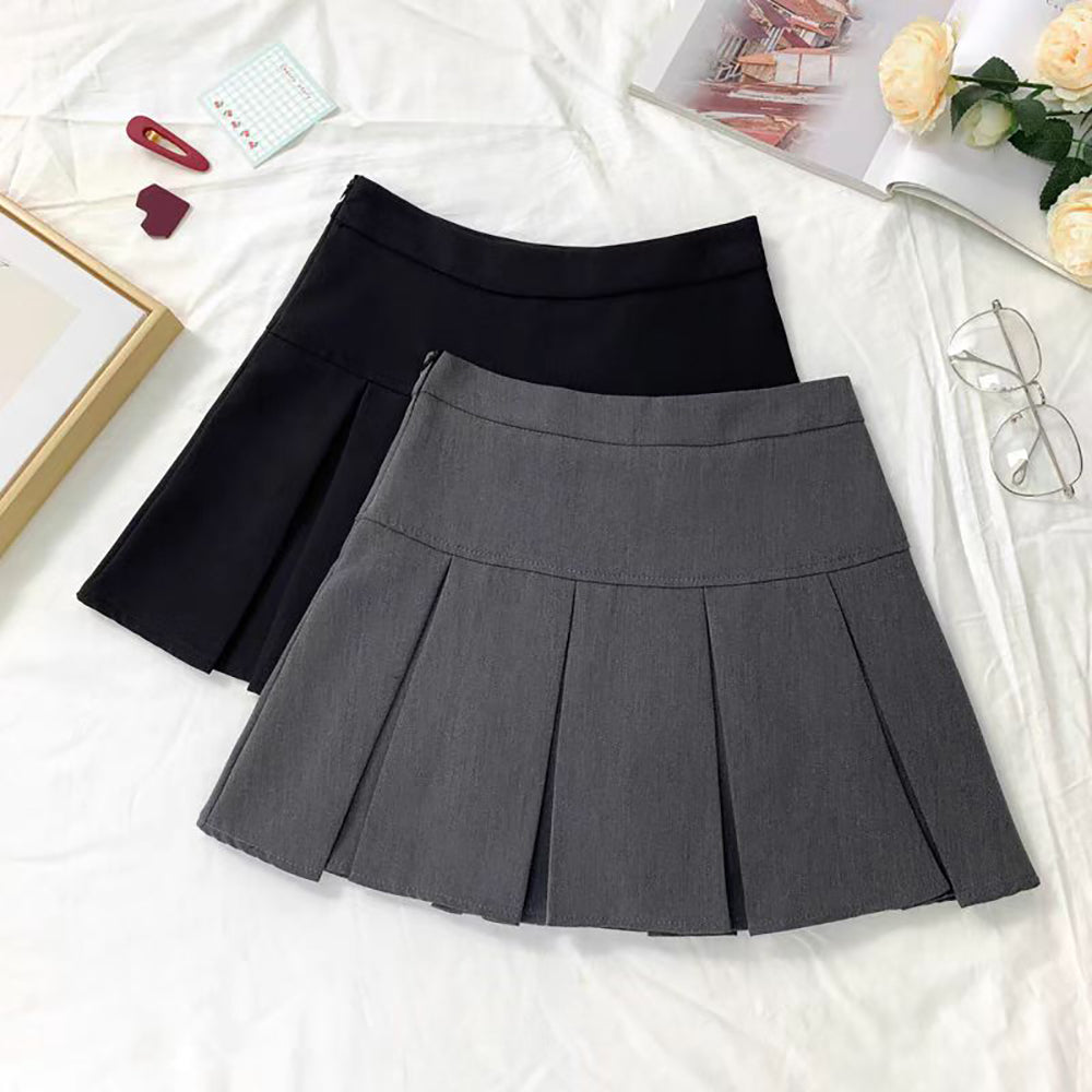 Solid Trumpet Skirt