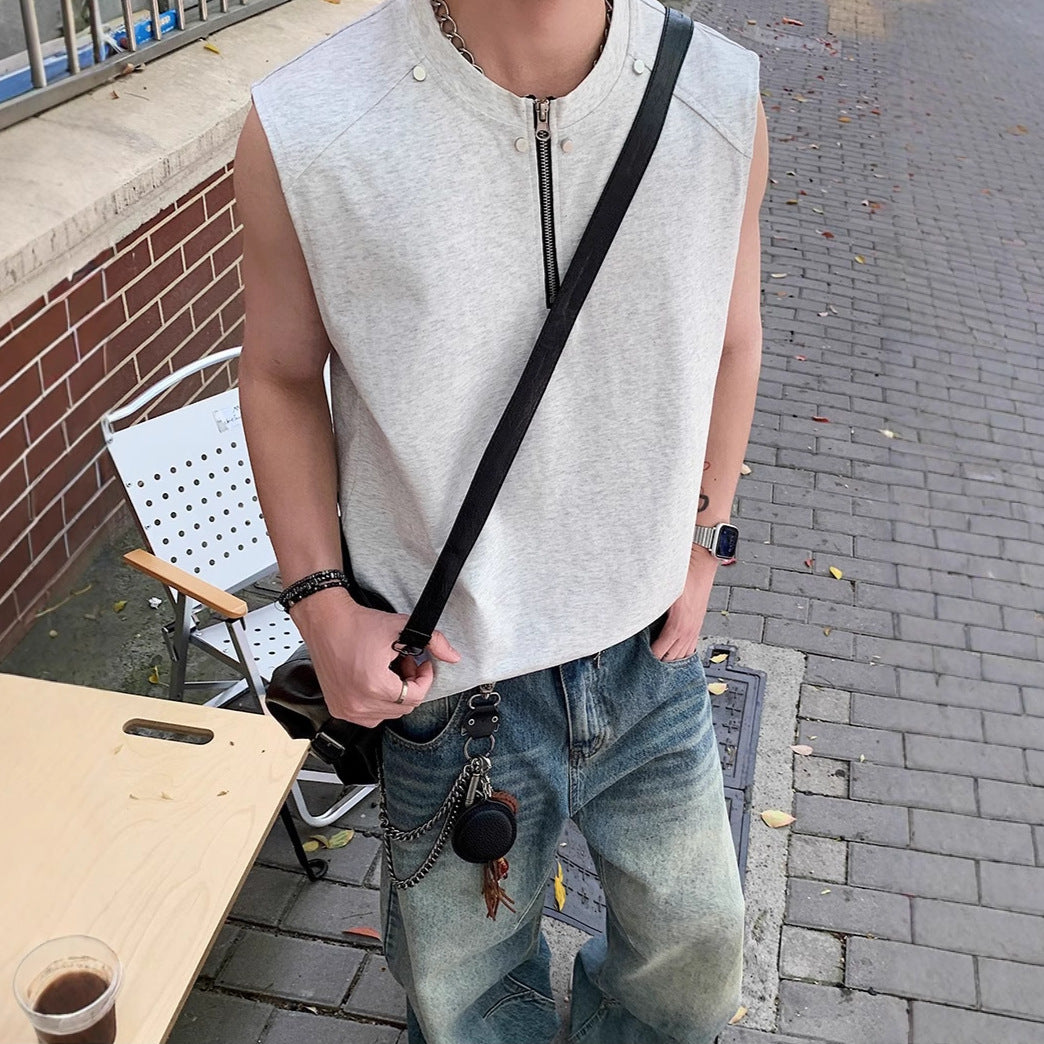 Men Solid Round Neck Relaxed Fit T-shirt