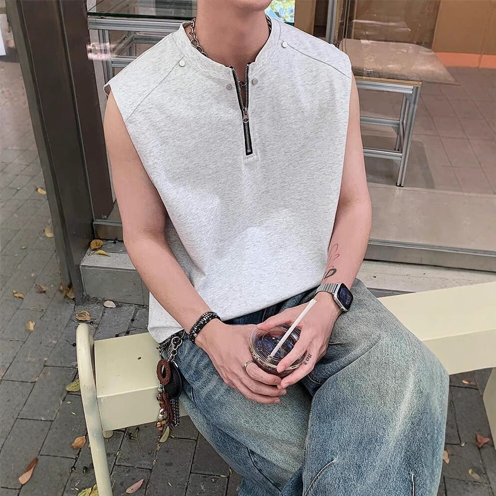 Men Solid Round Neck Relaxed Fit T-shirt
