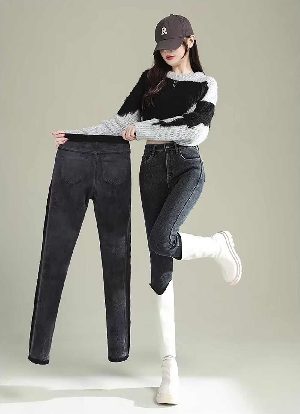 Women Skinny Fit Light Fade Jeans