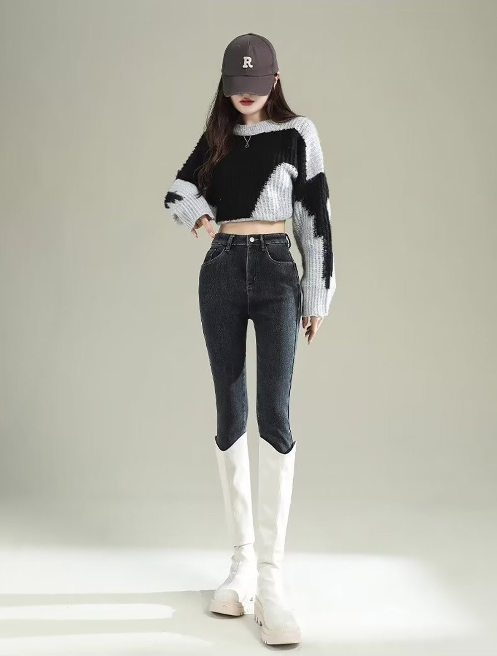Women Skinny Fit Light Fade Jeans