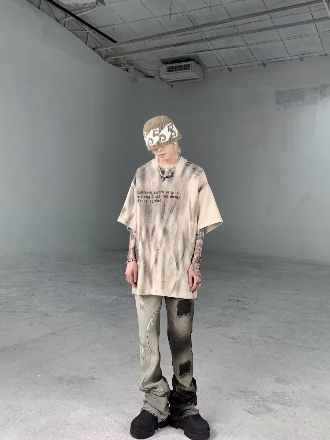 Oversized Round Neck Tshirt