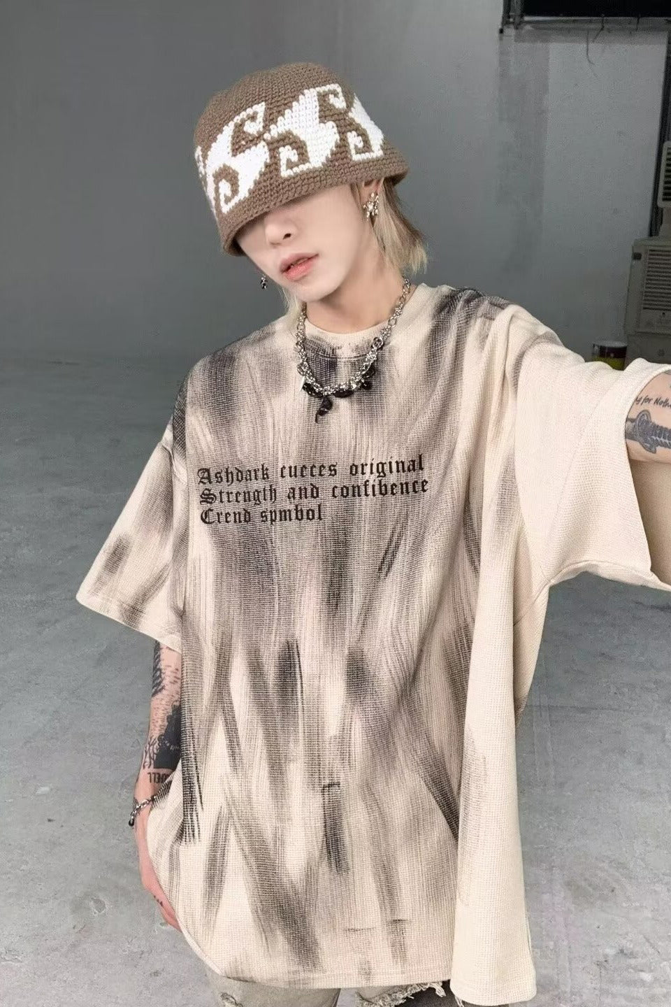 Oversized Round Neck Tshirt