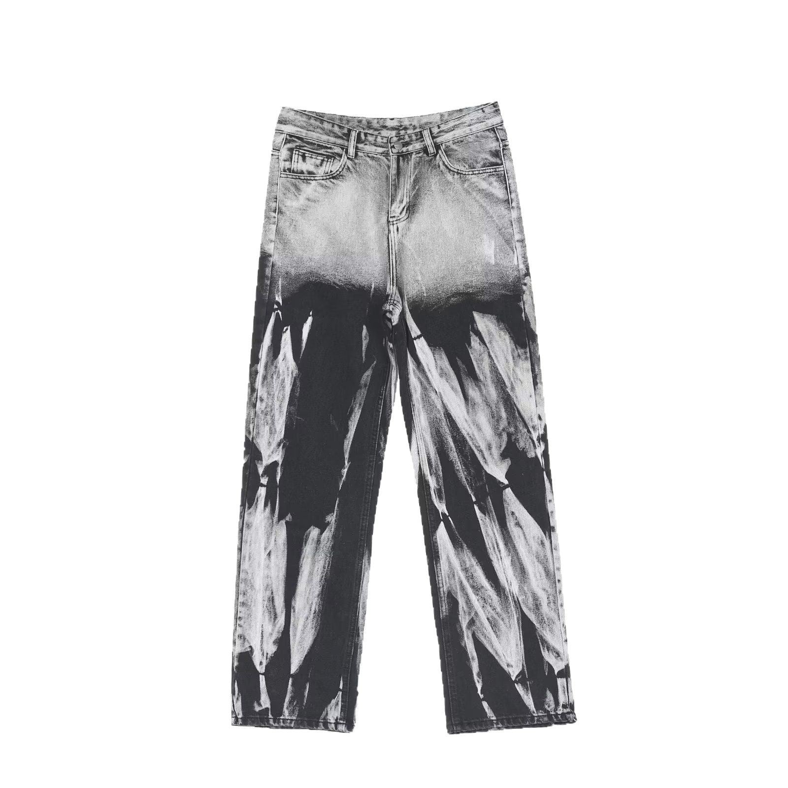 Men Straight Fit Mid-Rise Jeans
