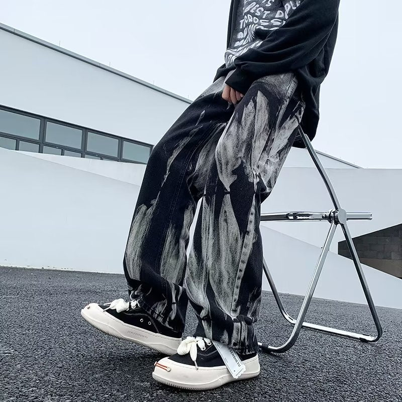 Men Straight Fit Mid-Rise Jeans