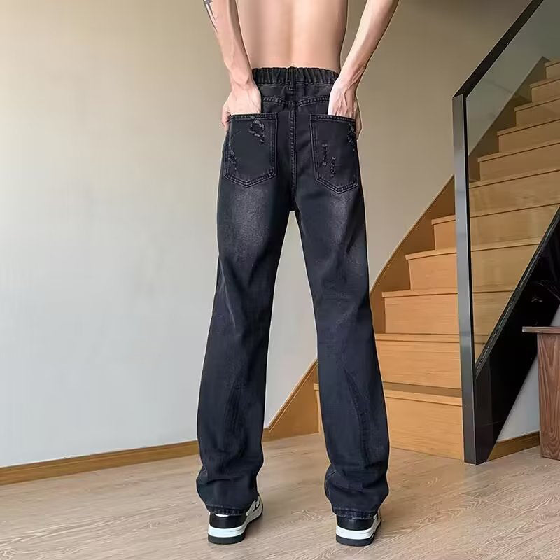 Men Mildly Distressed Light Fade Jeans