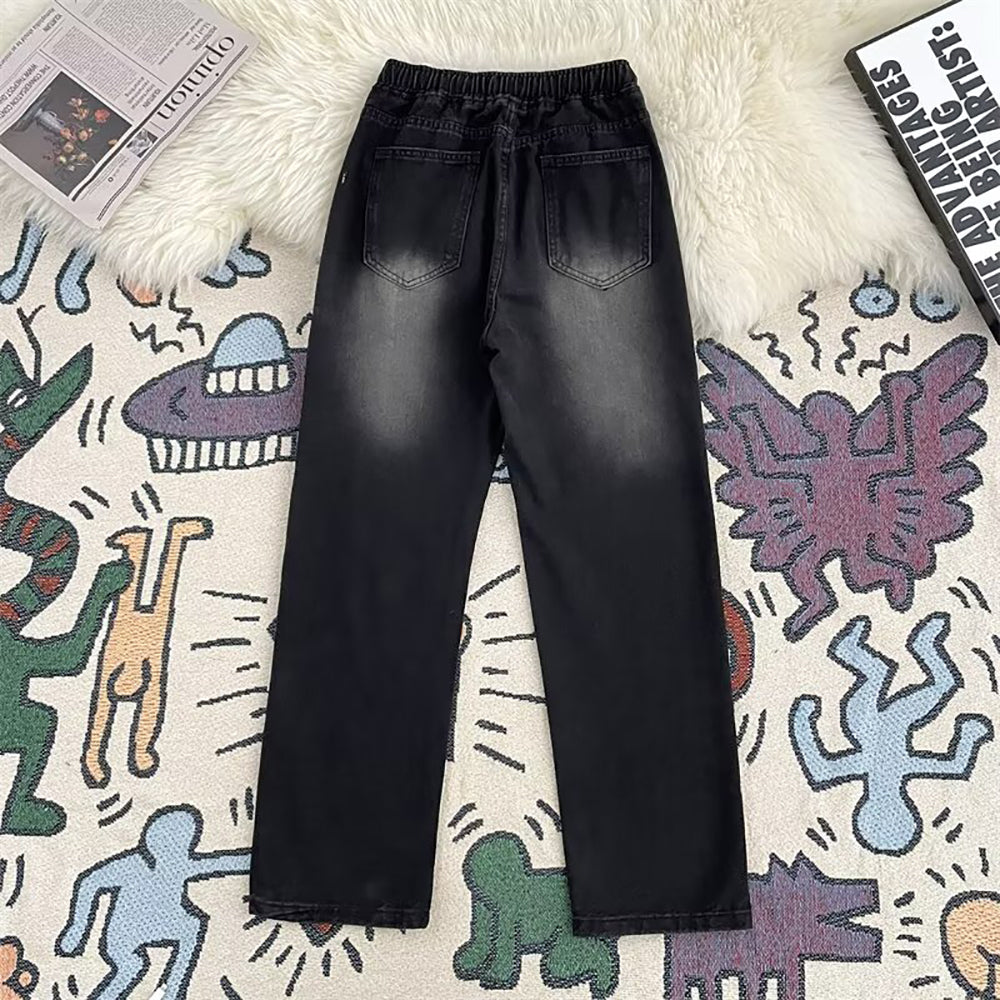 Men Light Fade Printed Regular Fit Stretchable Jeans