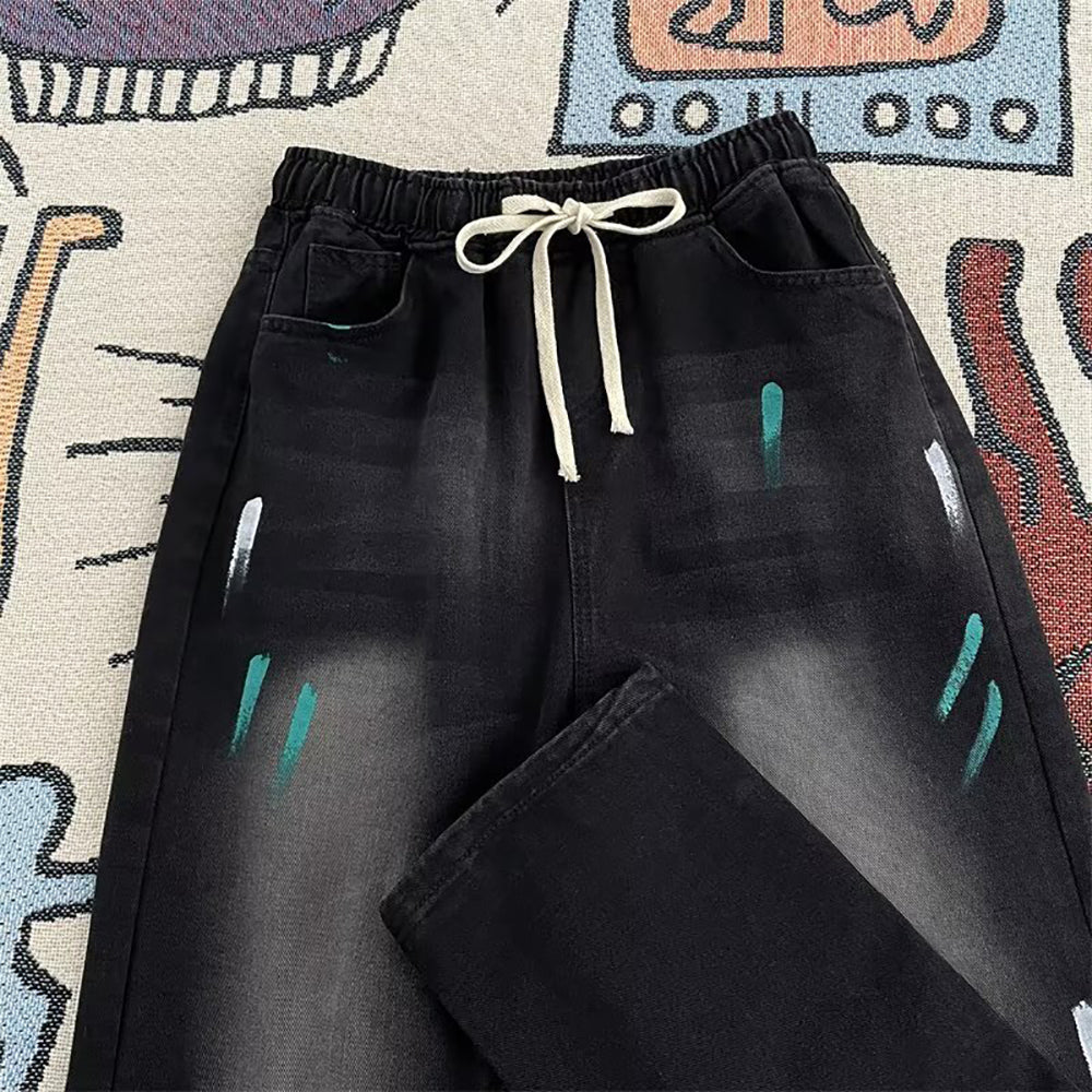 Men Light Fade Printed Regular Fit Stretchable Jeans