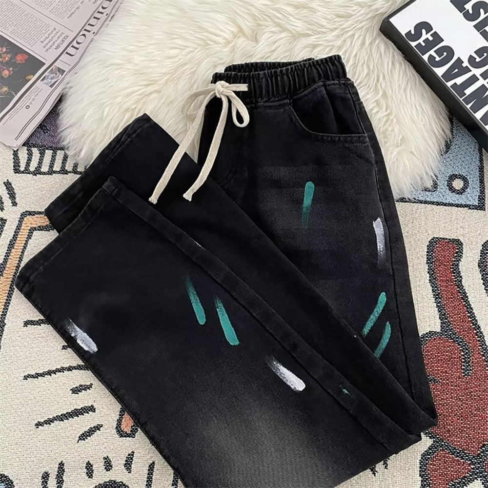 Men Light Fade Printed Regular Fit Stretchable Jeans