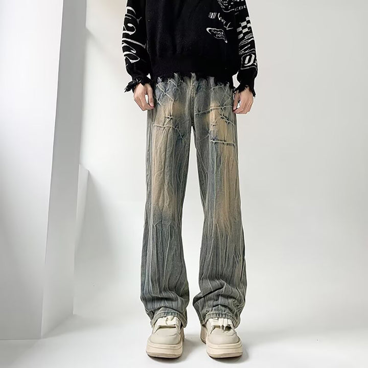 Men Mid-Rise Light Fade Jeans