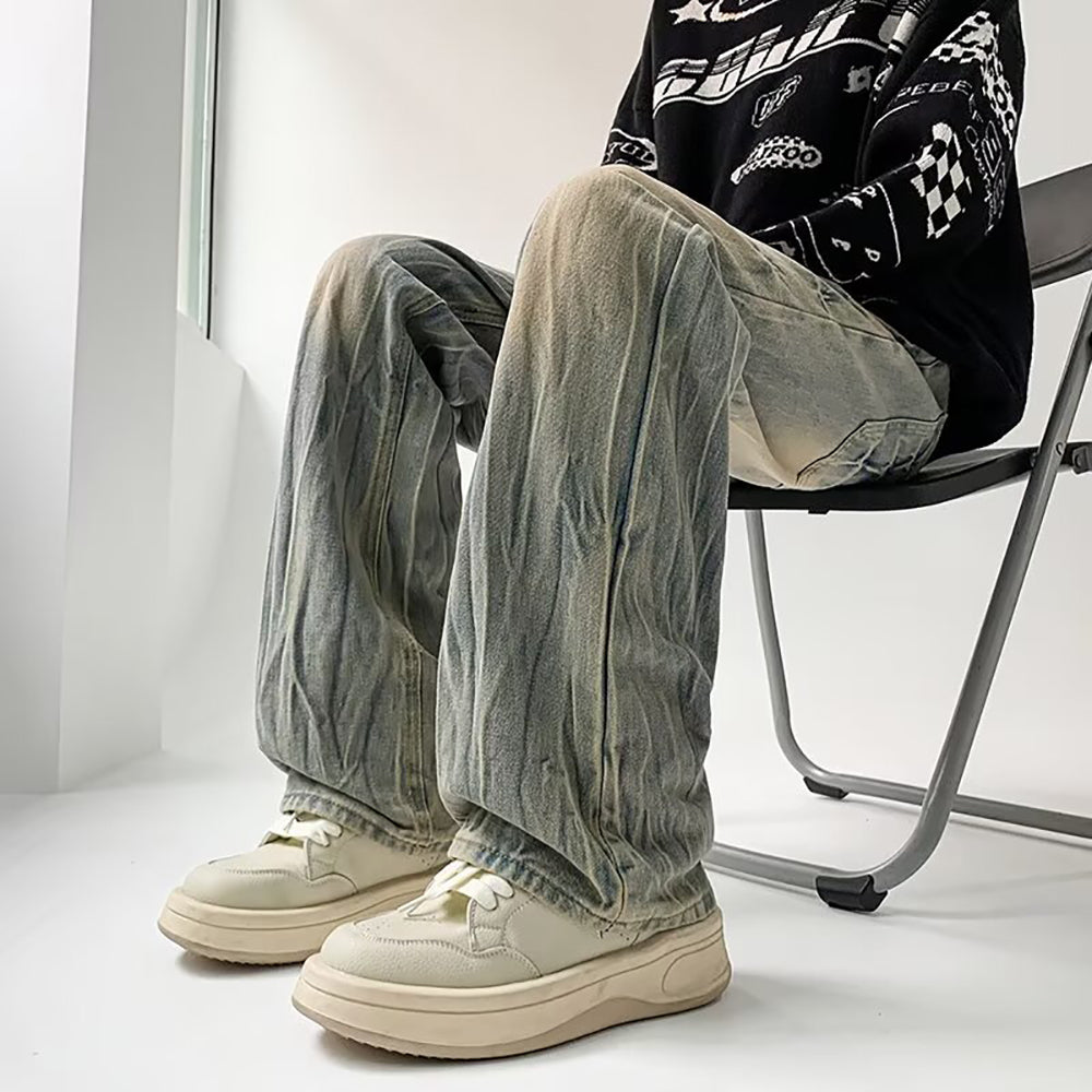 Men Mid-Rise Light Fade Jeans