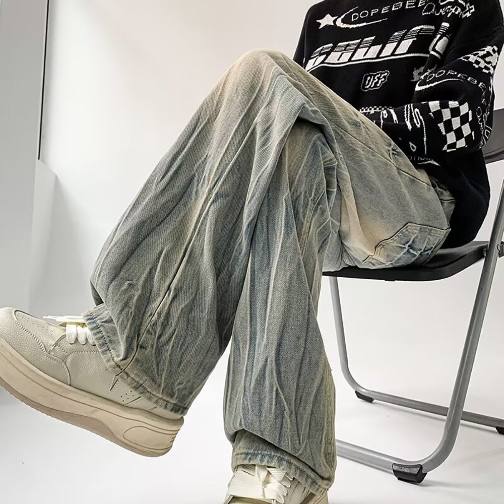 Men Mid-Rise Light Fade Jeans