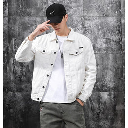Men Open Front Jacket