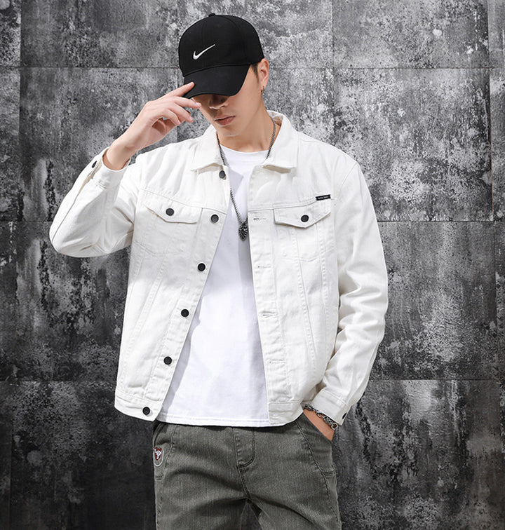 Men Open Front Jacket