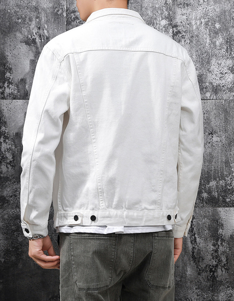 Men Open Front Jacket