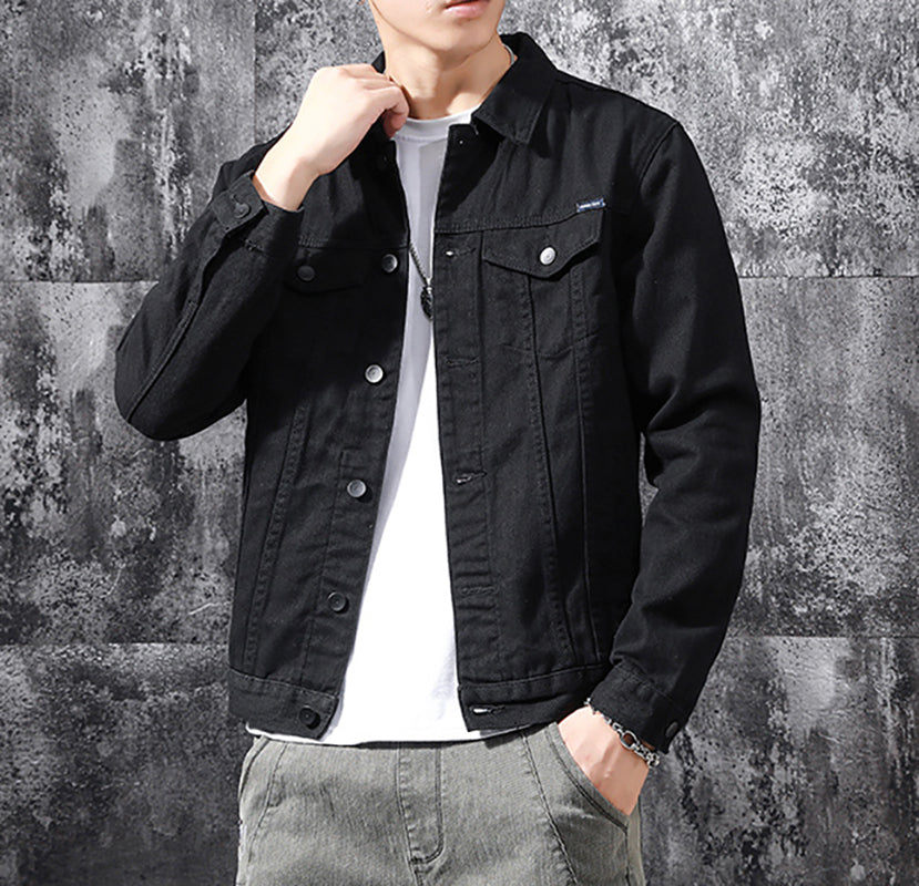 Men Open Front Jacket