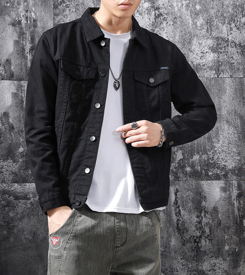 Men Open Front Jacket