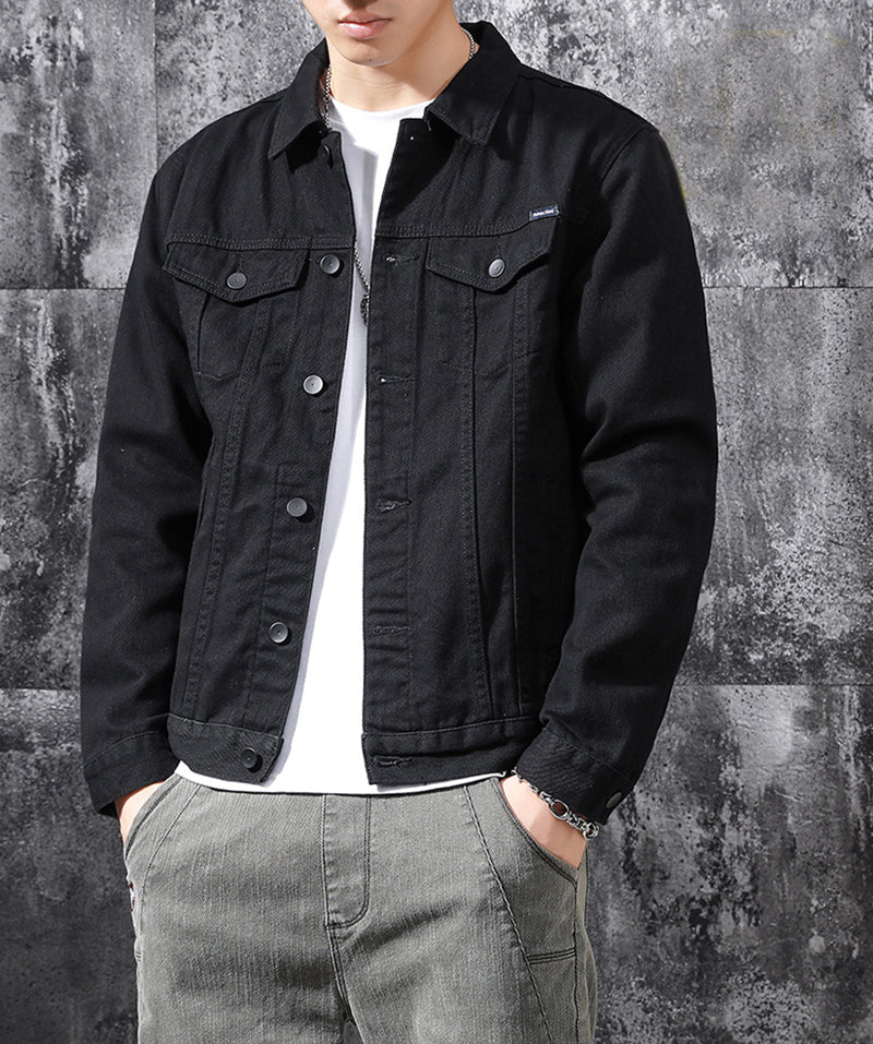 Men Open Front Jacket