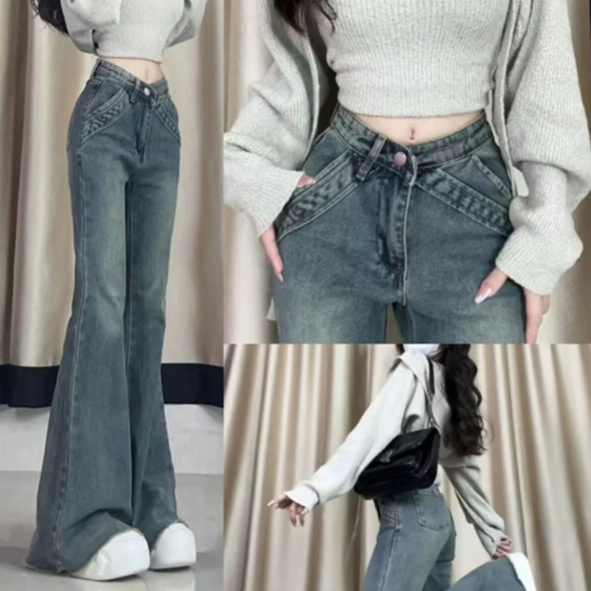 Women Light Fade Mid-Rise Regular Fit Jeans