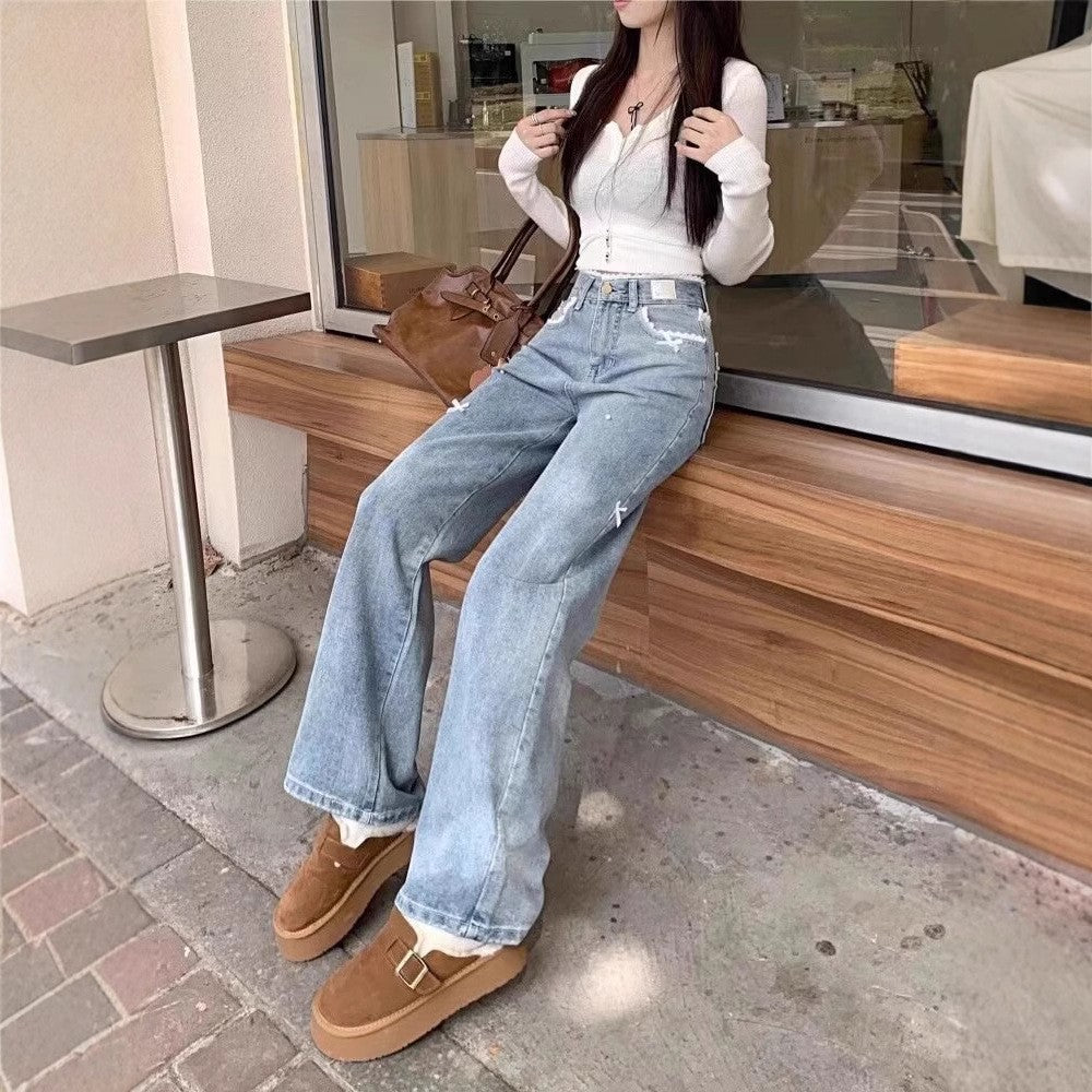Women Regular Fit Mid-Rise Light Fade Jeans