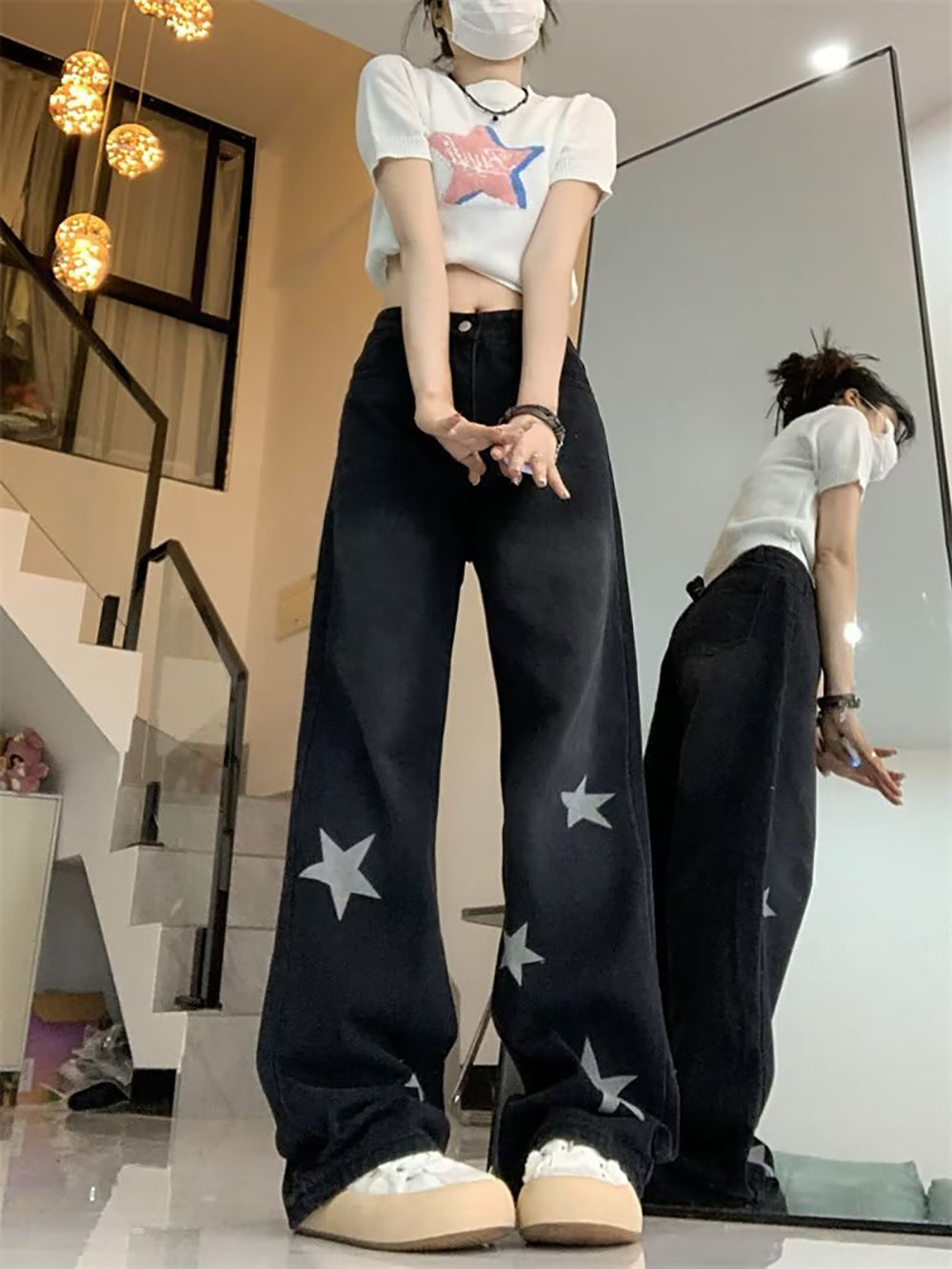 Mid-Rise Relaxed Fit Jeans