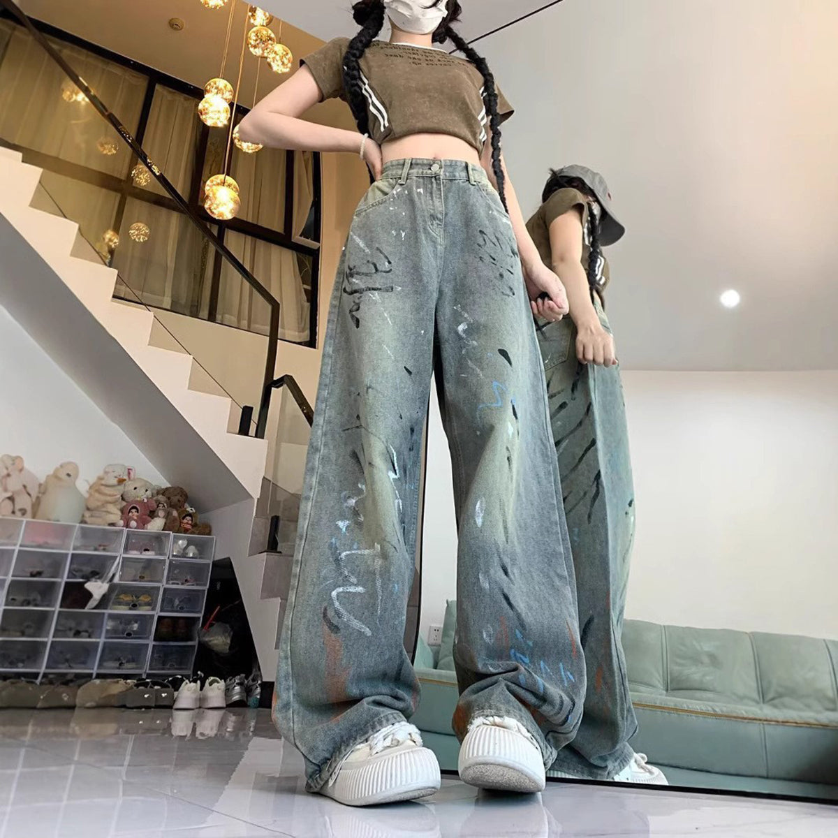Women Straight Fit Light Fade Jeans