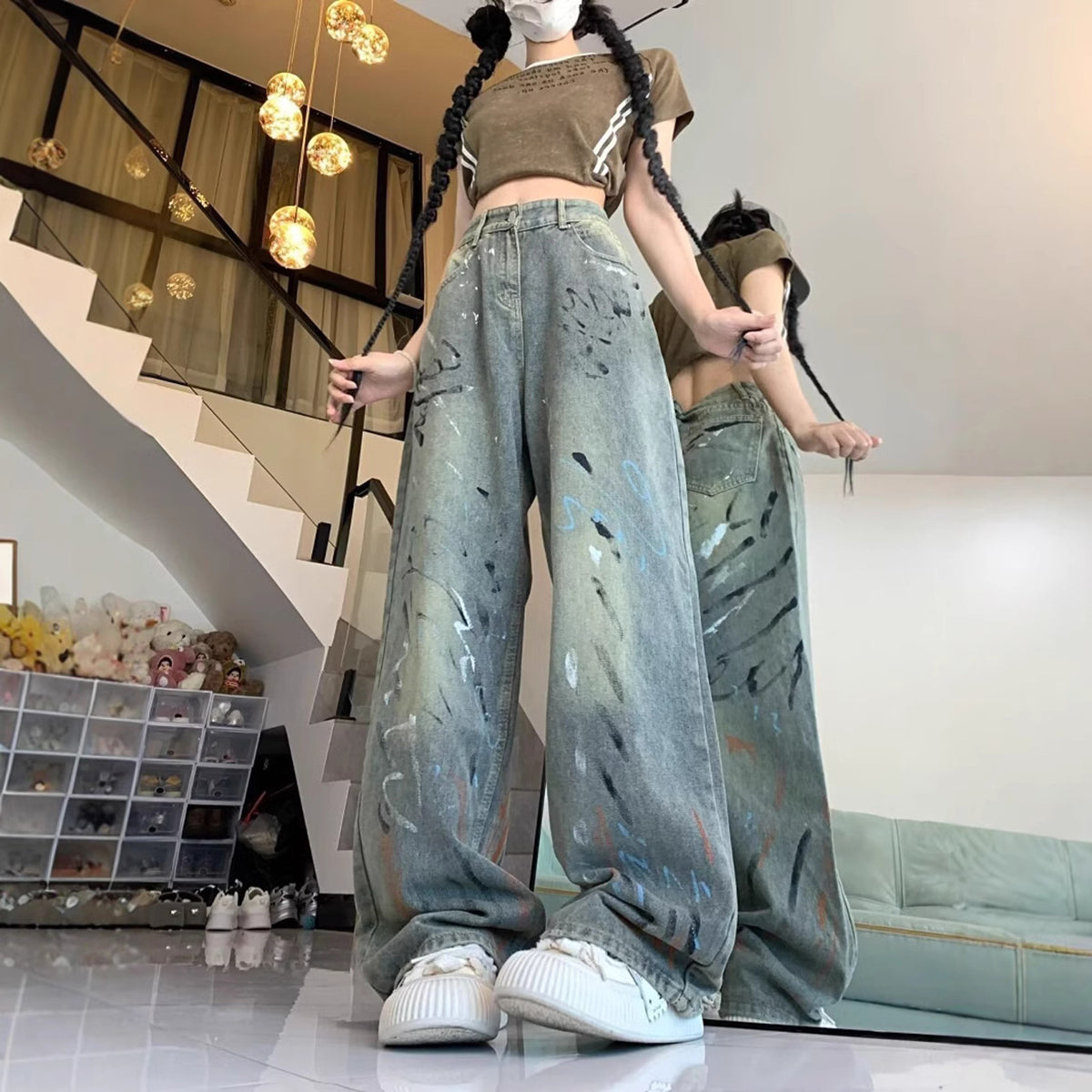 Women Straight Fit Light Fade Jeans