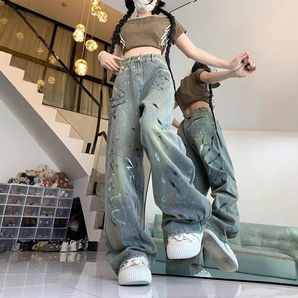 Women Straight Fit Light Fade Jeans