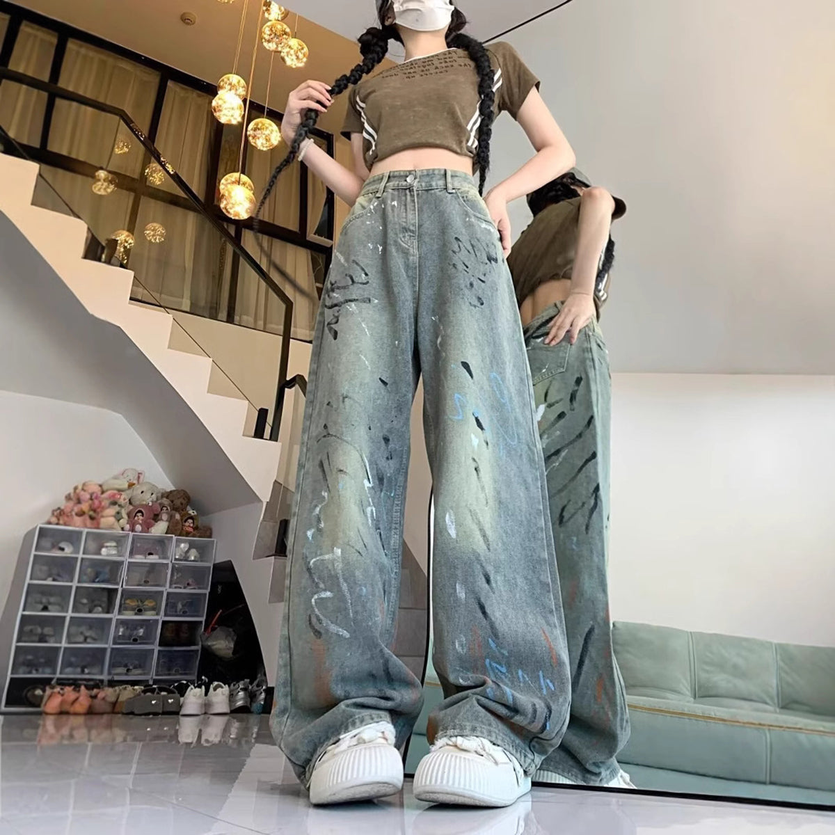 Women Straight Fit Light Fade Jeans