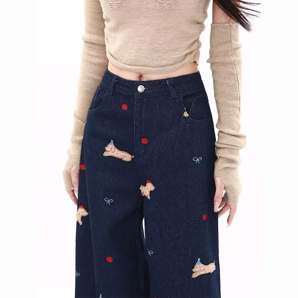 Mid-Rise Relaxed Fit Jeans