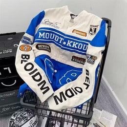 Men Regular Sports Graphic Jacket