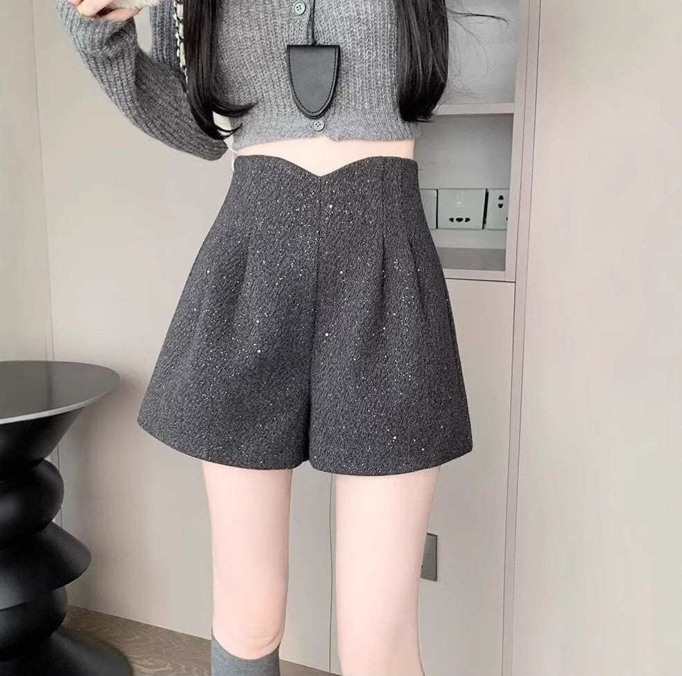 Women Embellished Relaxed Fit Hot Pants Technology Shorts