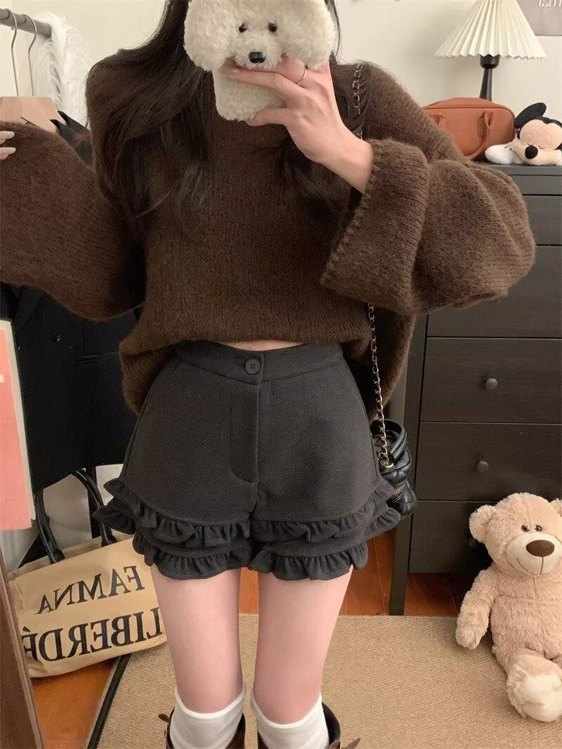 Women Slim Fit Mid-Rise Denim Shorts