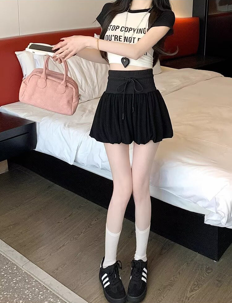 Balloon Mini Skirt
