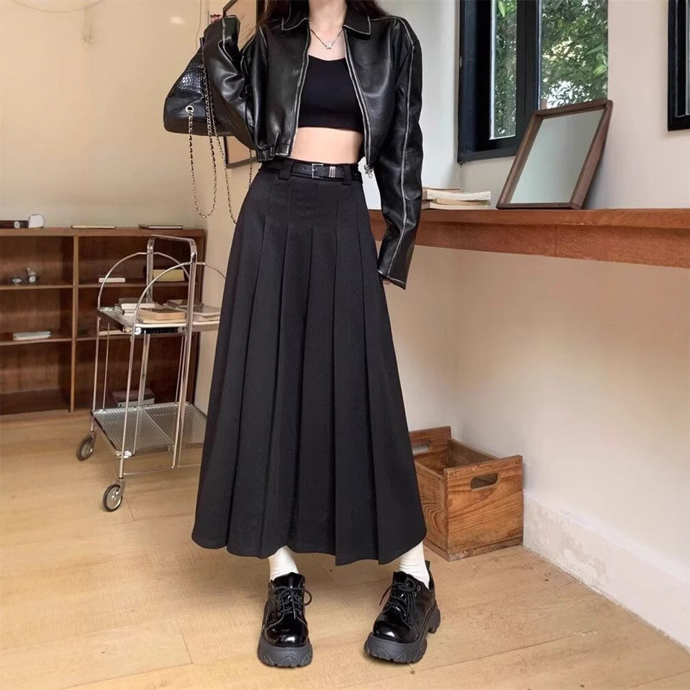 Women A-Line Maxi Skirt