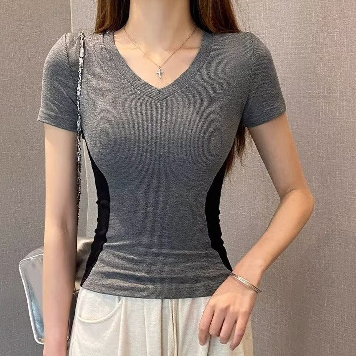 Solid Fitted Top