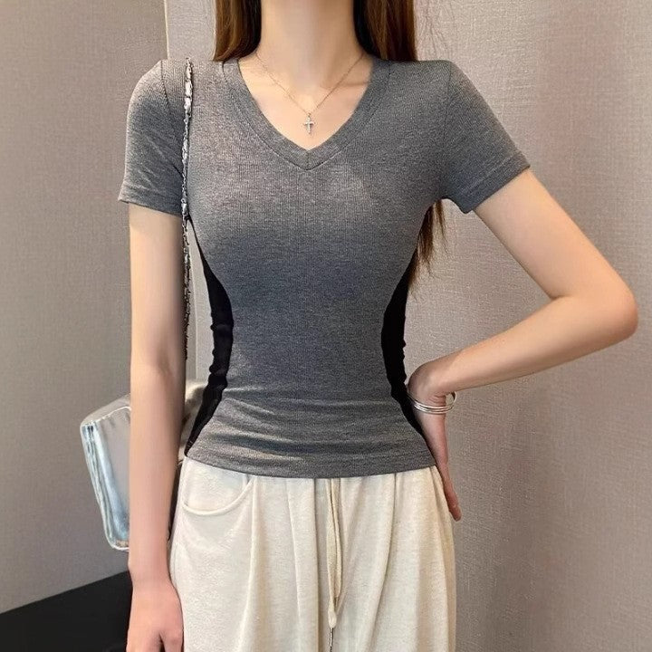 Solid Fitted Top
